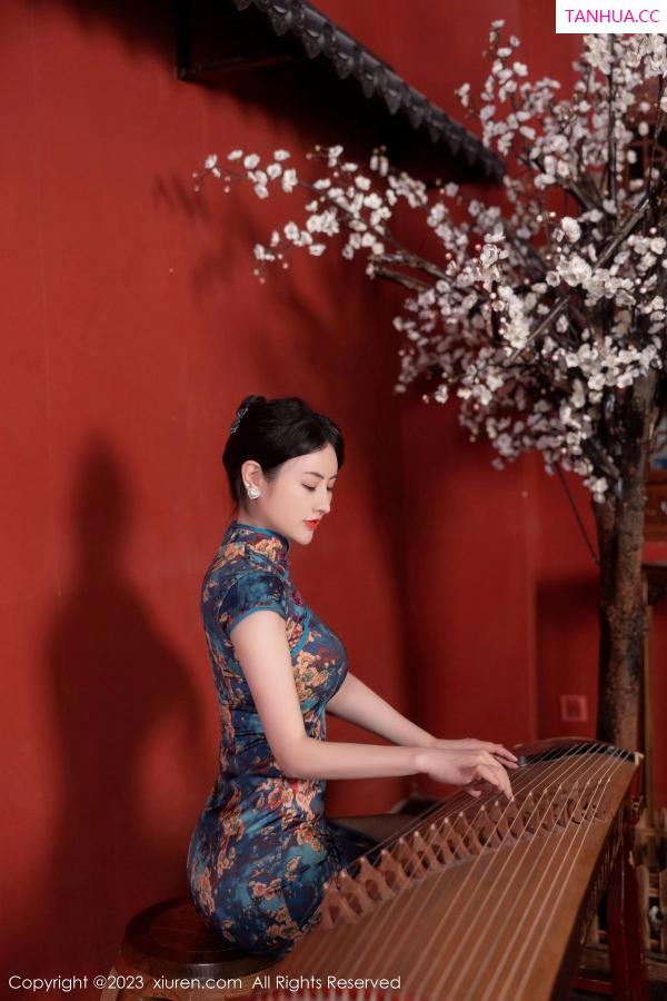 陈诗诗 诗诗 [XiuRen]高清写真图 2023.07.10 No.7051 诗诗kiki 旗袍黑丝第9张图片